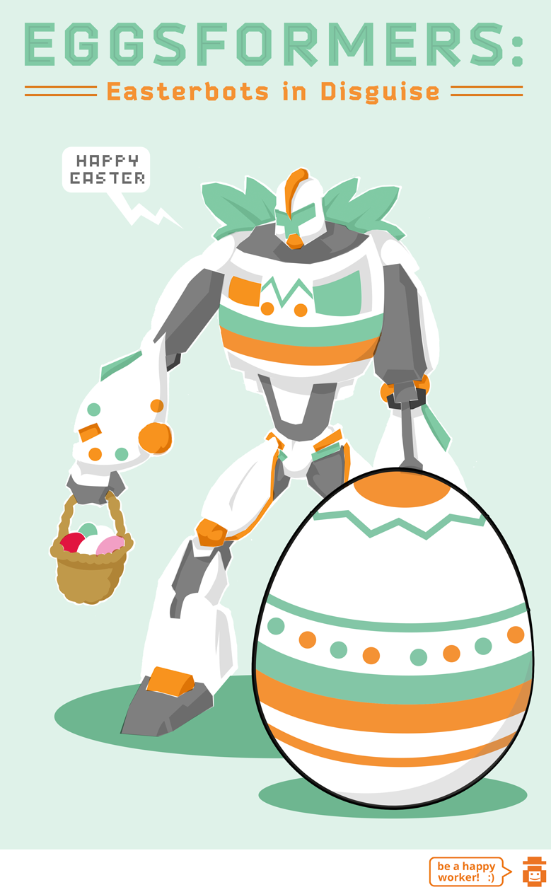 Transformers Easter Special? Happy Worker Toys & Collectibles